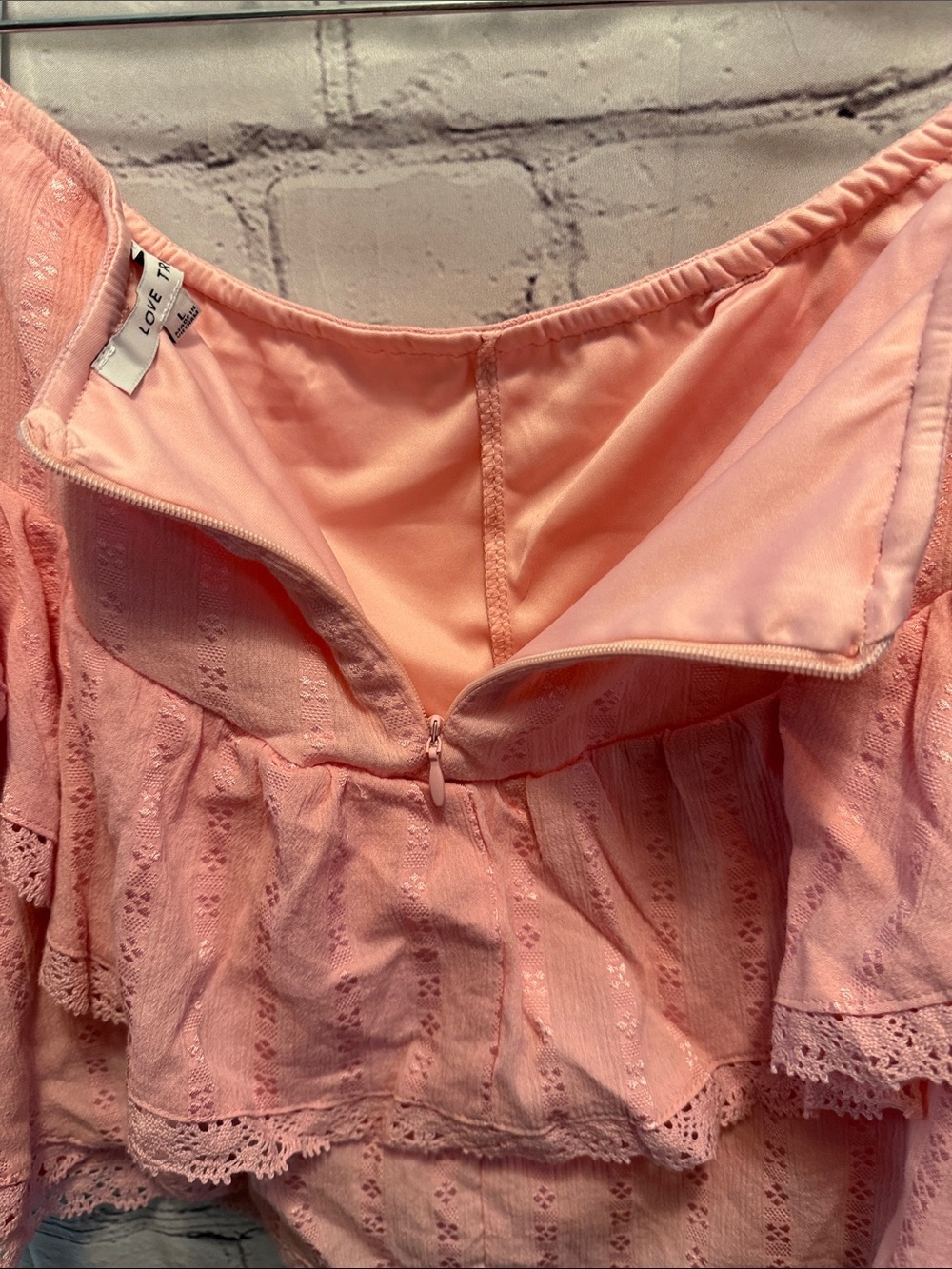 Love Tree Pink Ruffled Mini Skirt - Picture 8 of 8